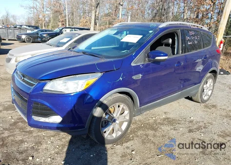 2014 Ford Escape Titanium from USA, damaged, VIN 1FMCU0J96EUA67387